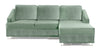 Stagra Coltar Bucs Riviera 34/Riviera Honey 34 Extensibil cu Arcuri Ondulate si Spuma Poliuretanica, Sezlong pe Dreapta, Suprafata de Dormit 200x140 cm, tapitat cu Stofa Water Repellent/Eco Friendly, cu Lada de Depozitare, Perne Incluse, l225xA160xH75 cm
