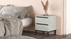 Asir Comodino con 2 cassetti Luvio LV25-TL Grigio