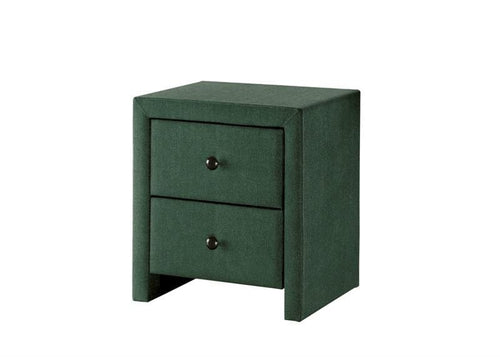 Halmar Comodino con 2 cassetti Primera III Verde