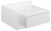 Actona Comodino sospeso con 1 cassetto Ashlan Bianco