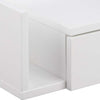 Actona Comodino sospeso con 1 cassetto Ashlan Bianco