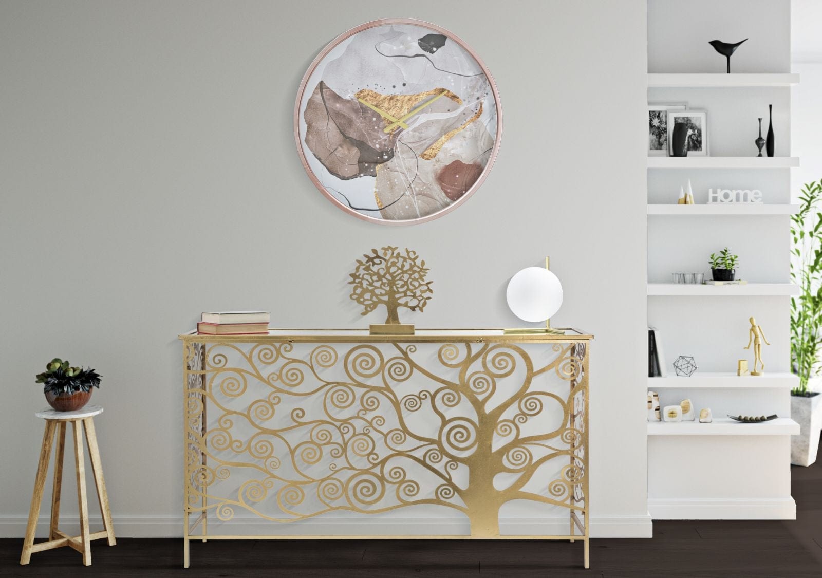 Mauro Ferretti Console Albero Della Vita cm 141,5x40,5x81,5