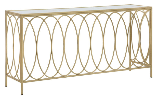 Mauro Ferretti Console Arc Similmarble cm 160x40x79