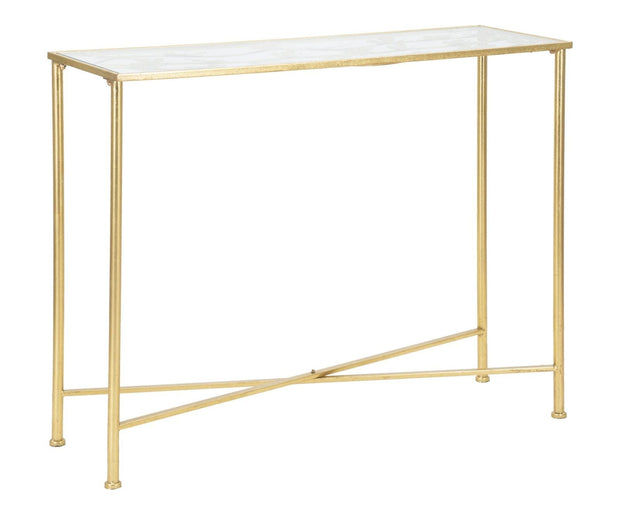 Mauro Ferretti Console Butterflies Glass cm 100x35x80