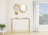 Mauro Ferretti Console Butterflies Glass cm 100x35x80