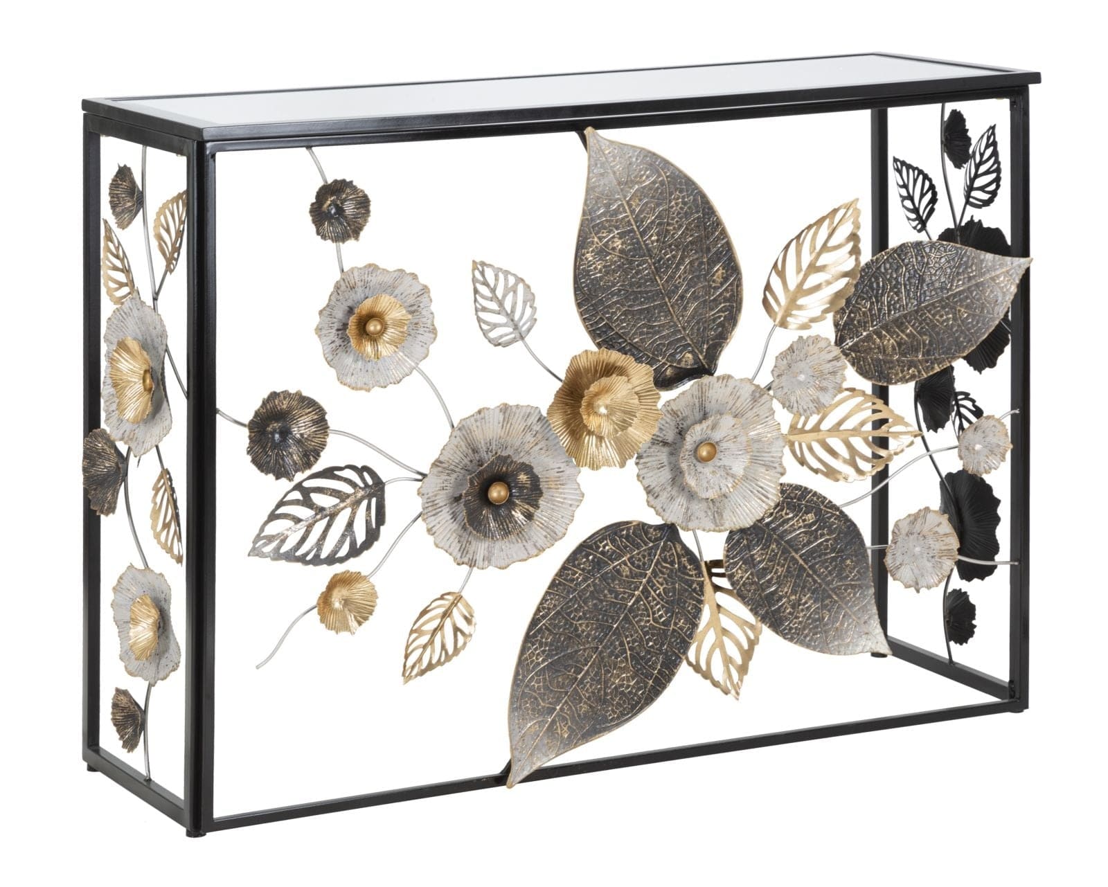 Mauro Ferretti Console Glam Dark cm 112x42x80