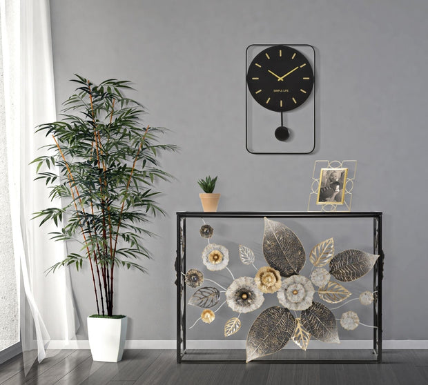 Mauro Ferretti Console Glam Dark cm 112x42x80