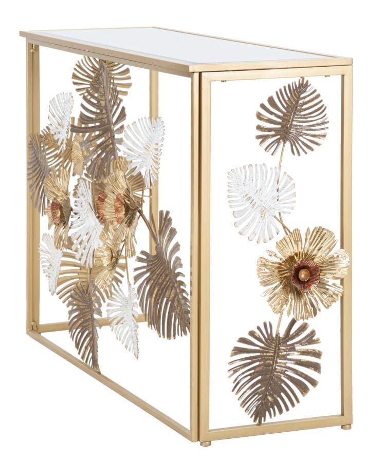 Mauro Ferretti Console Glam Floris cm 113x40x80