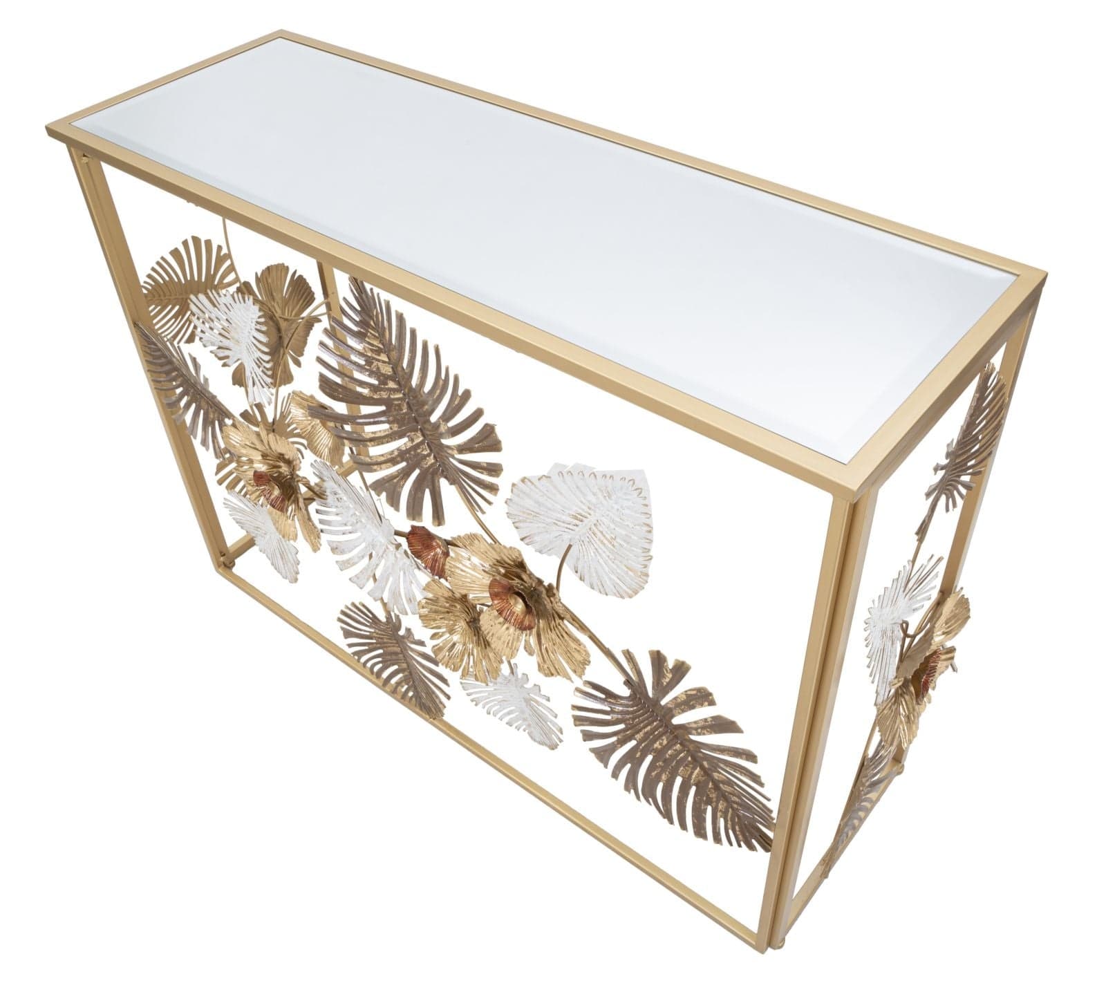 Mauro Ferretti Console Glam Floris cm 113x40x80