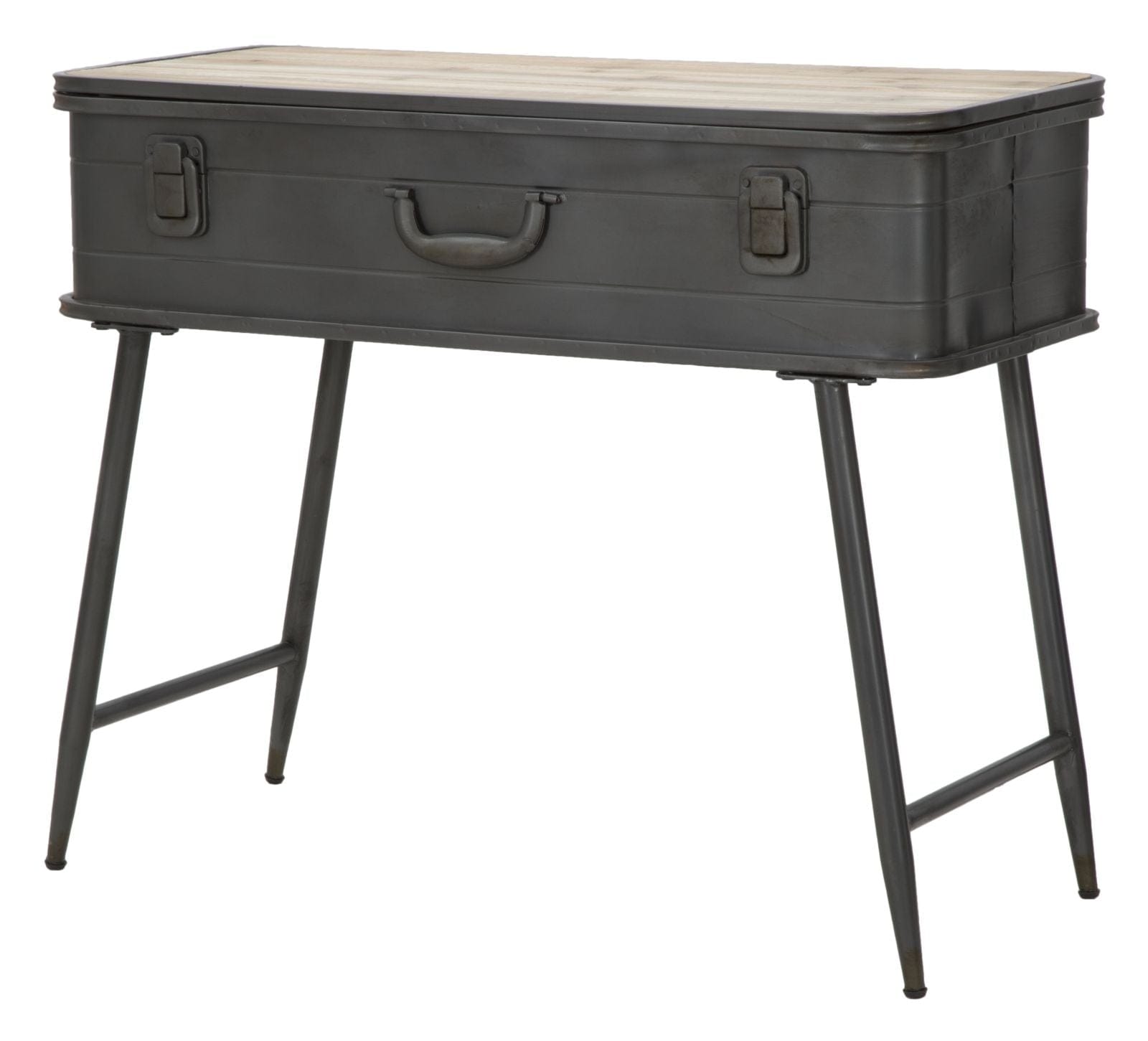 Mauro Ferretti Console Industry C/Contenitore cm 80x35x67,5