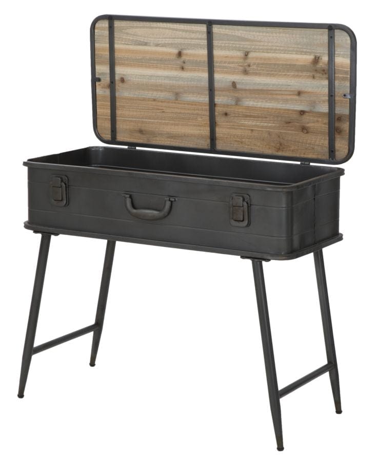 Mauro Ferretti Console Industry C/Contenitore cm 80x35x67,5