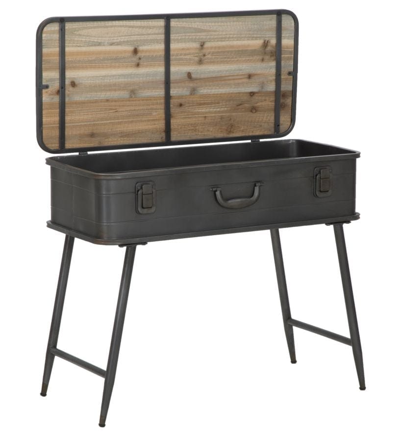 Mauro Ferretti Console Industry C/Contenitore cm 80x35x67,5