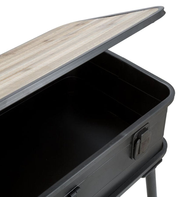 Mauro Ferretti Console Industry C/Contenitore cm 80x35x67,5