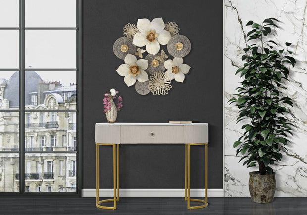 Mauro Ferretti Console Montpellier Crema cm 100x43x74