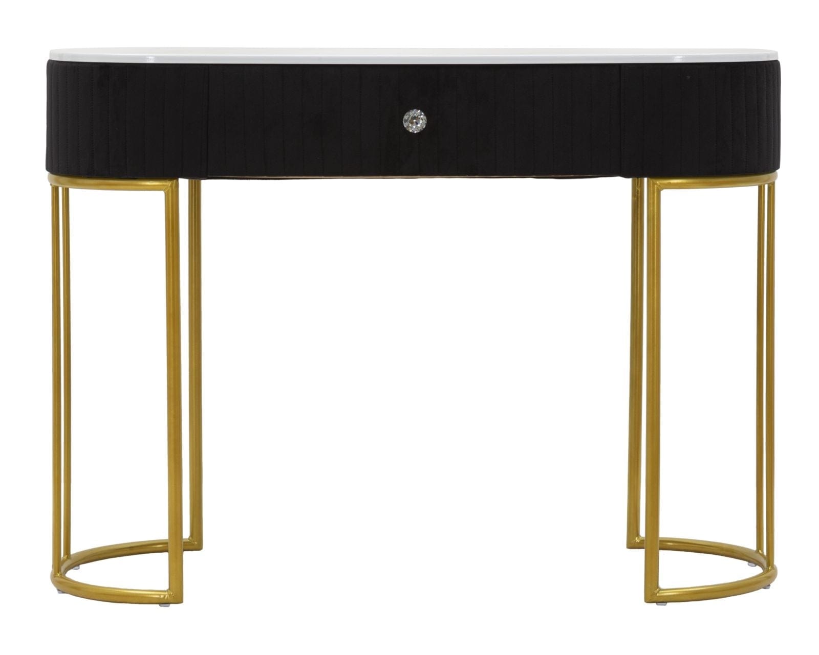 Mauro Ferretti Console Montpellier Nera cm 100x43x74