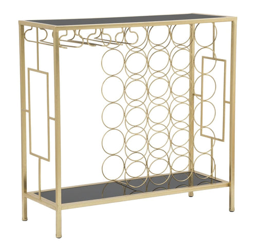 Mauro Ferretti Console P/Bottiglie Glam cm 76x30x75