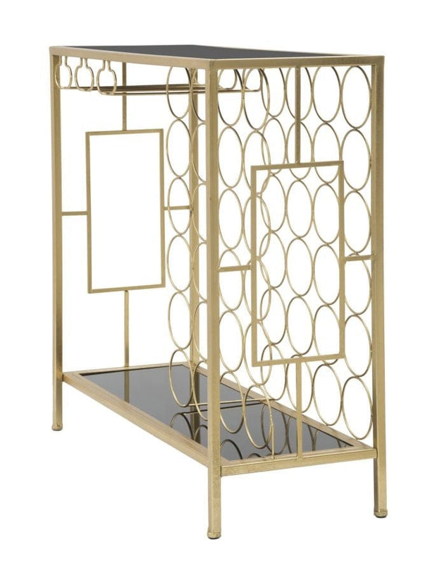 Mauro Ferretti Console P/Bottiglie Glam cm 76x30x75