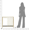 Mauro Ferretti Console P/Bottiglie Glam cm 76x30x75