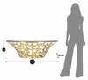 Mauro Ferretti Console Sospesa Butterflies cm 120x40,5x37,2