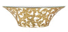Mauro Ferretti Console Sospesa Foglie cm 120x40,5x37,2