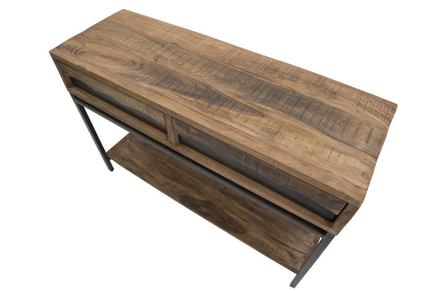 Mauro Ferretti Console Yellowstone cm 118x40x80 (Legno Di Acacia Nilotica)