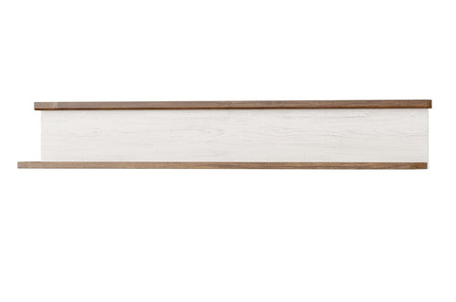 Szynaka Country 35 Bianco / Rovere, l141xL22xH23 cm