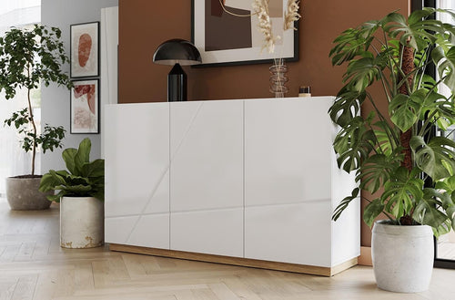 Lenart Credenza a 3 ante Futura 07 Bianco