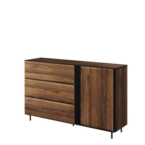 Lenart Credenza a 3 cassetti e 1 anta Borga 07 Quercia
