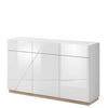 Lenart Credenza a 3 cassetti e 3 ante Futura 08 Bianco