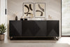 Bogart Credenza a 4 ante Asha 200-4D Nero