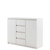 Lenart Credenza a 4 cassetti e 2 ante Idea 04 Opaco Bianco