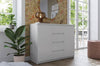 Lenart Credenza a 4 cassetti e 2 ante Idea 04 Opaco Bianco