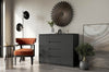 Lenart Credenza a 4 cassetti e 2 ante Idea 04 Opaco Nero