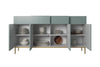 Bogart Credenza a 4 cassetti e 4 ante Nicole 200-4D4SZ Verde