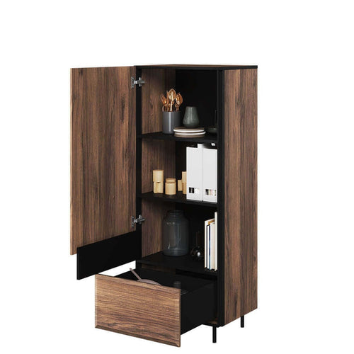 Lenart Credenza con 1 anta e 1 cassetto Borga 06 Quercia Opaco