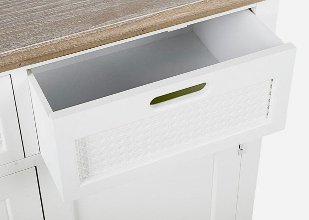 Bizzotto Credenza con 2 cassetti e 2 ante Dorotea Bianco