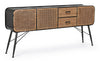 Bizzotto Credenza con 2 cassetti e 3 ante Elton Naturale
