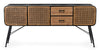 Bizzotto Credenza con 2 cassetti e 3 ante Elton Naturale