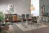 Bizzotto Credenza con 3 ante Manchester Naturale