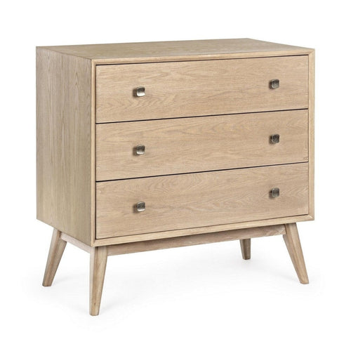 Bizzotto Credenza con 3 cassetti Alannis Naturale