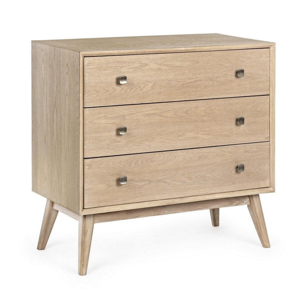 Bizzotto Credenza con 3 cassetti Alannis Naturale