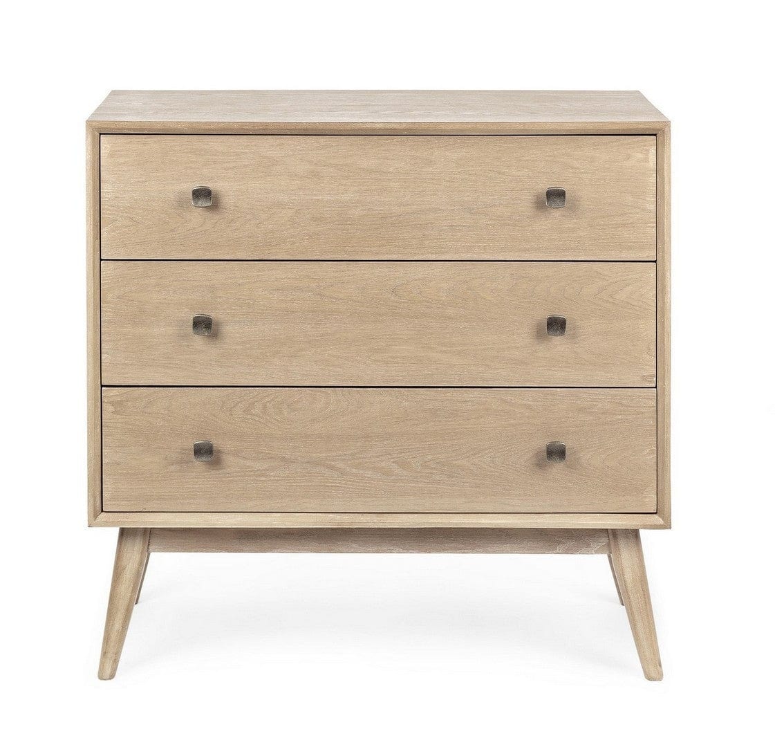 Bizzotto Credenza con 3 cassetti Alannis Naturale