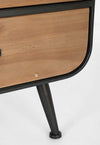 Bizzotto Credenza con 3 cassetti e 1 anta Elton Naturale