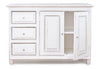 Bizzotto Credenza con 3 cassetti e 2 ante Colette Bianco