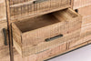 Bizzotto Credenza con 3 cassetti e 2 ante Elmer A Piccola Naturale