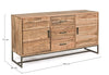 Bizzotto Credenza con 3 cassetti e 2 ante Elmer A Piccola Naturale