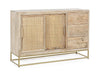 Bizzotto Credenza con 3 cassetti e 2 ante Exor Naturale