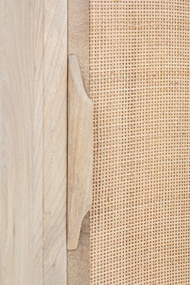 Bizzotto Credenza con 3 cassetti e 2 ante Exor Naturale