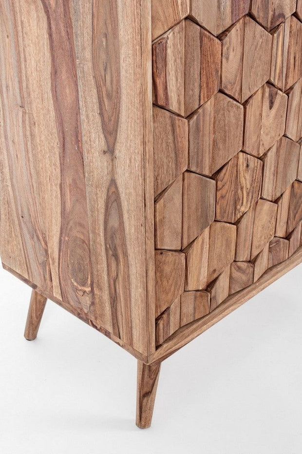 Bizzotto Credenza con 3 cassetti e 2 ante Kant Naturale