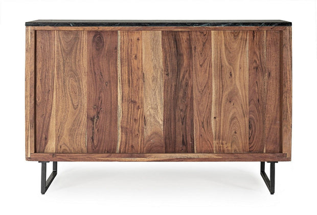 Bizzotto Credenza con 3 cassetti e 2 ante Norfolk Naturale